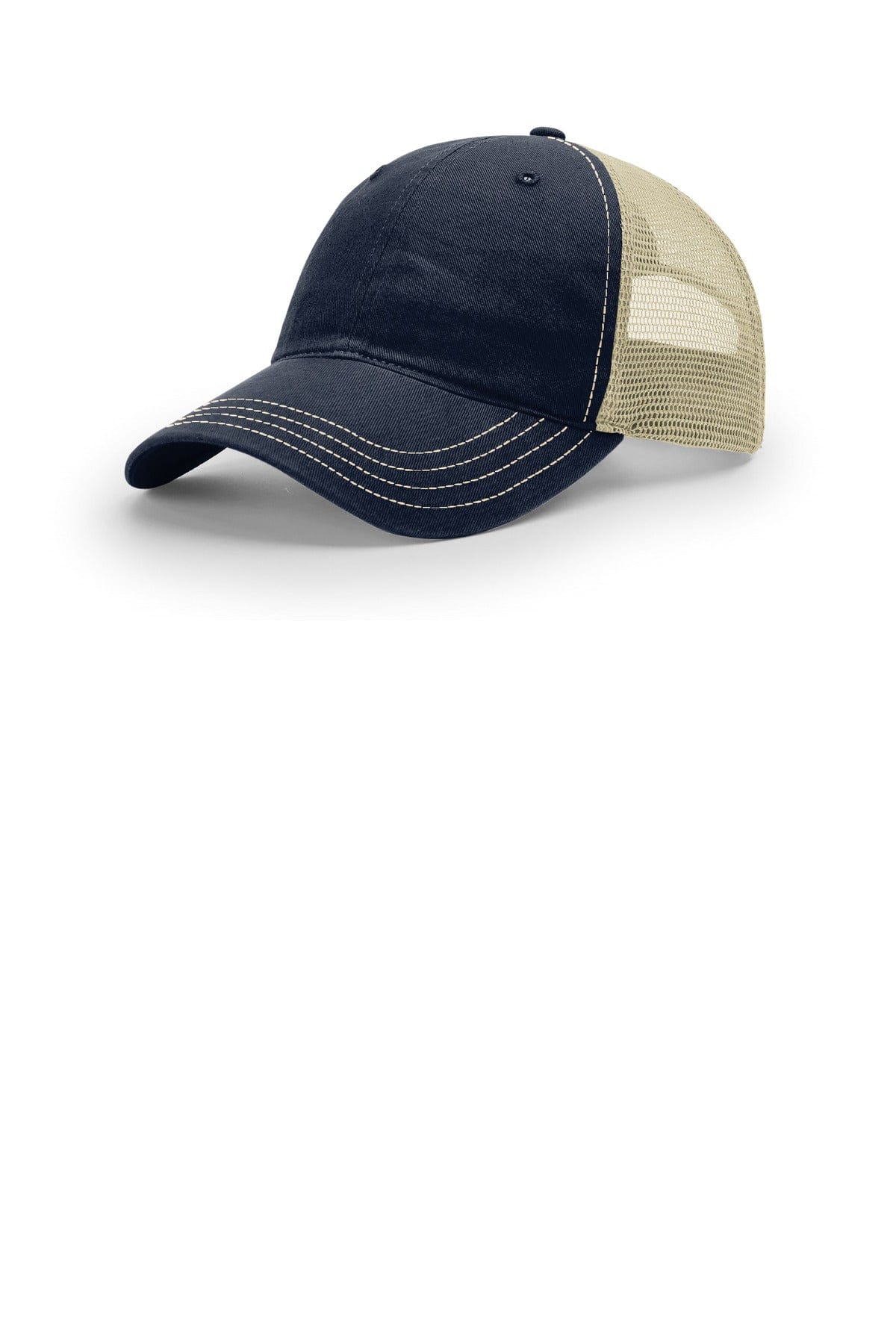 Richardson 111 OSFA / Navy/ Khaki Richardson Garment Washed Trucker 111