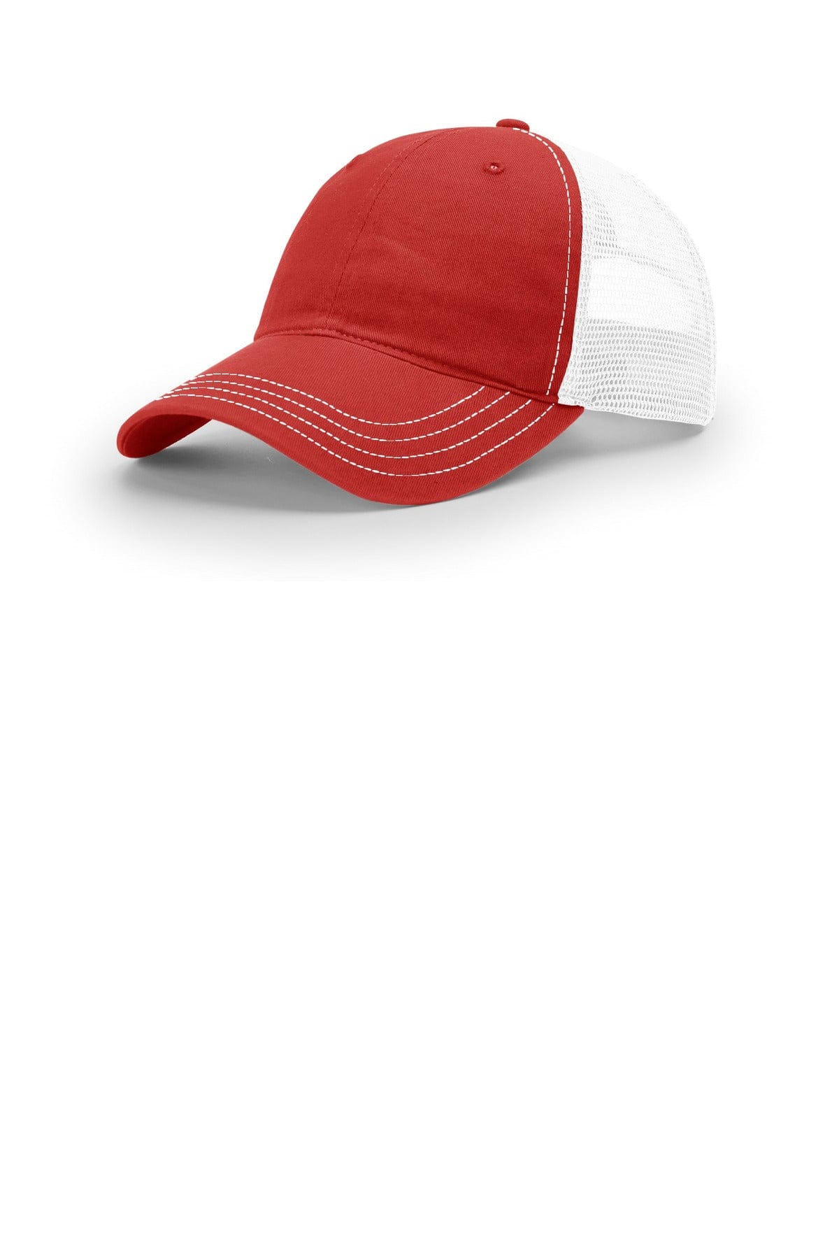 Richardson 111 OSFA / Red/ White Richardson Garment Washed Trucker 111