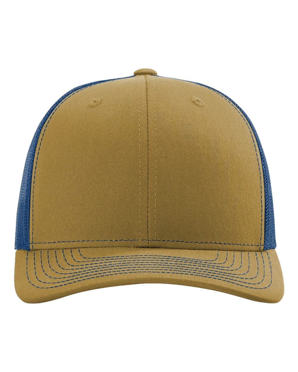 Richardson 112 OSFA / Biscuit/ True Blue Richardson Trucker Cap 112