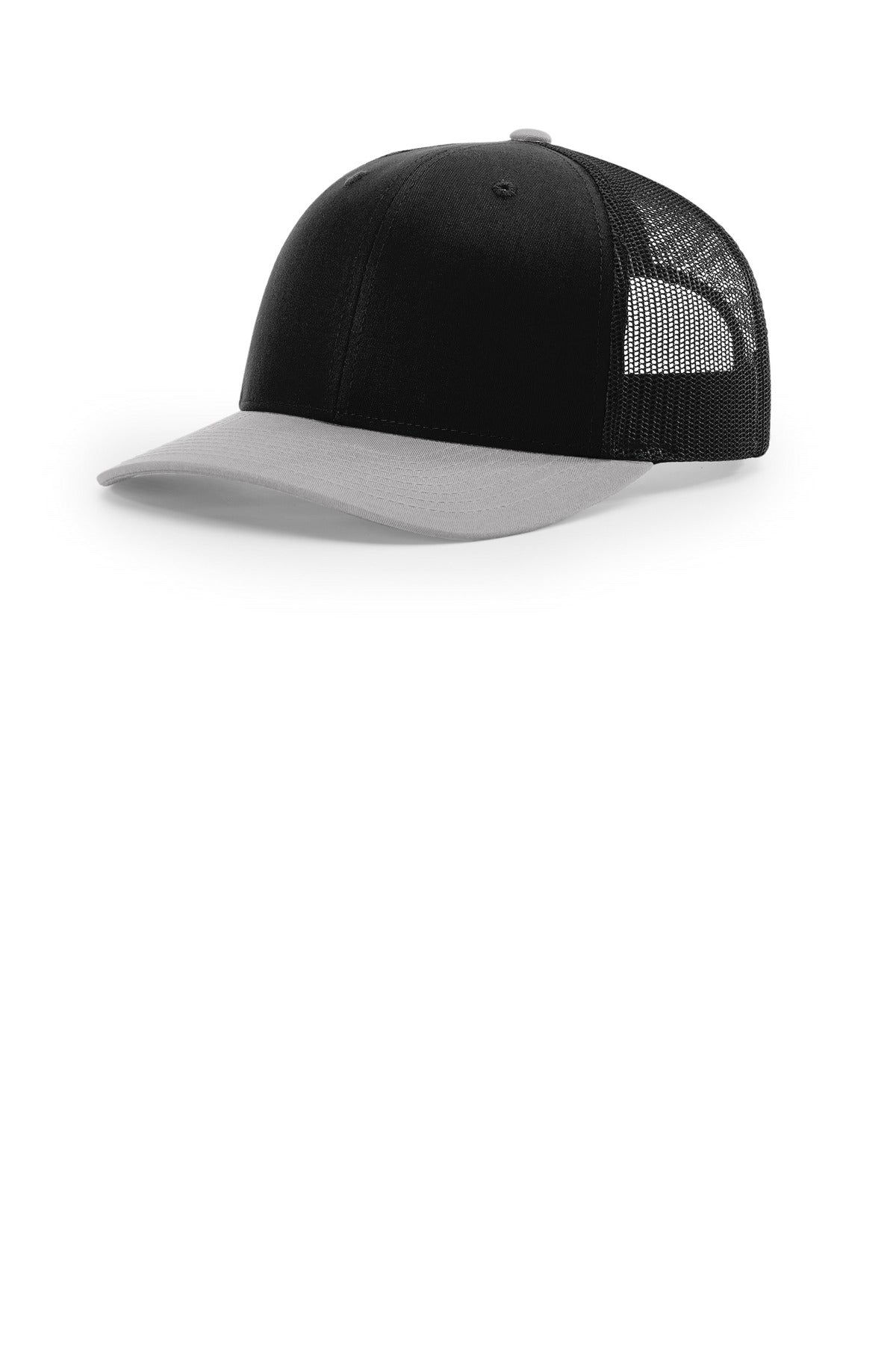 Richardson 112 OSFA / Black/ Black/ Light Grey Richardson Trucker Cap 112