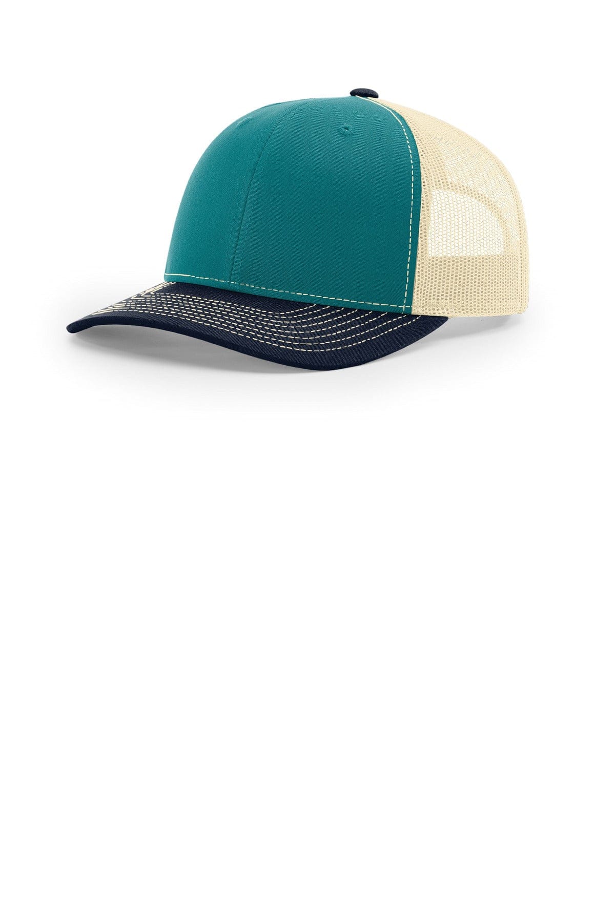 Richardson 112 OSFA / Blue Teal/ Birch/ Navy Richardson Trucker Cap 112