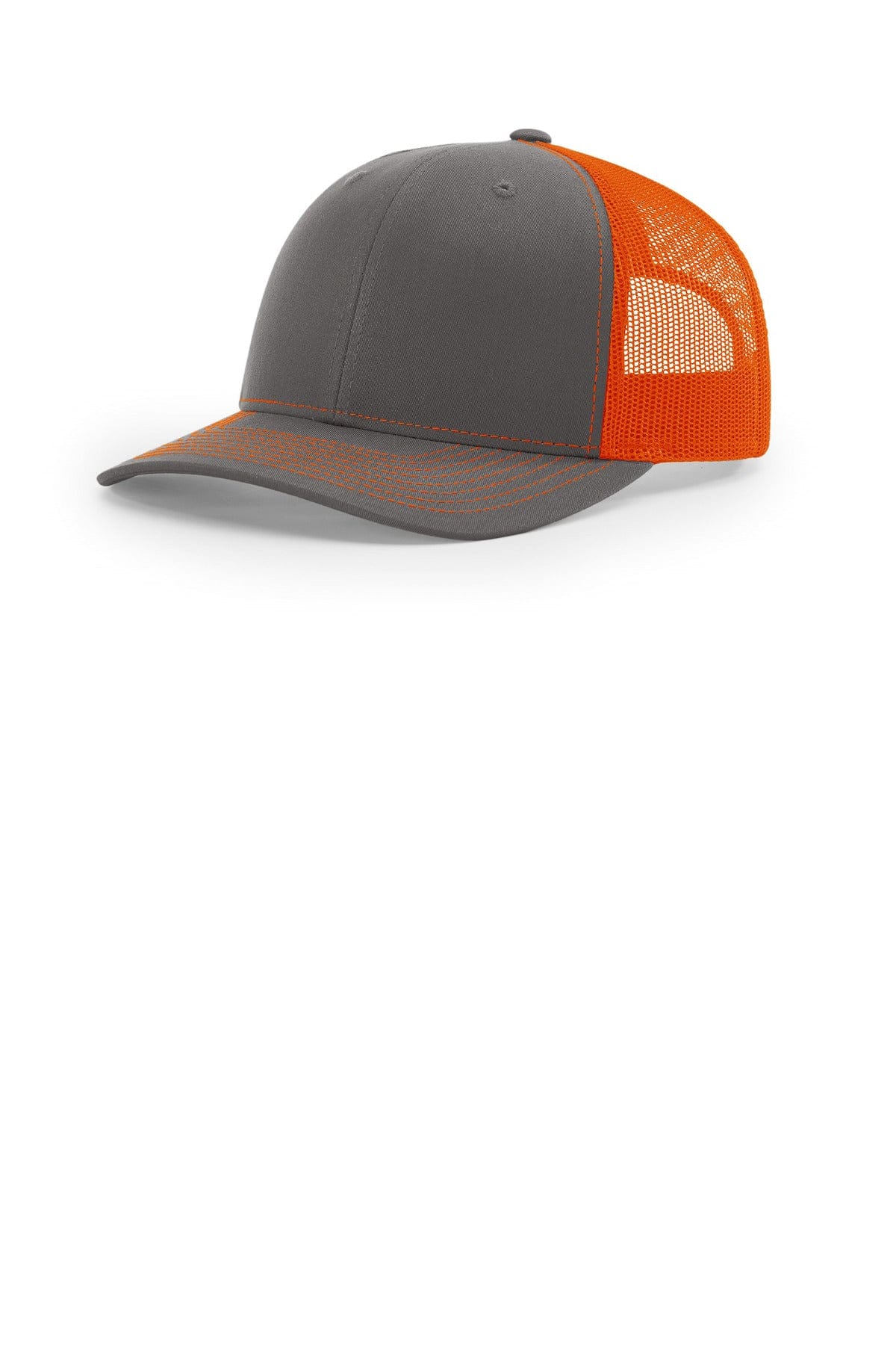 Richardson 112 OSFA / Charcoal/ Orange Richardson Trucker Cap 112