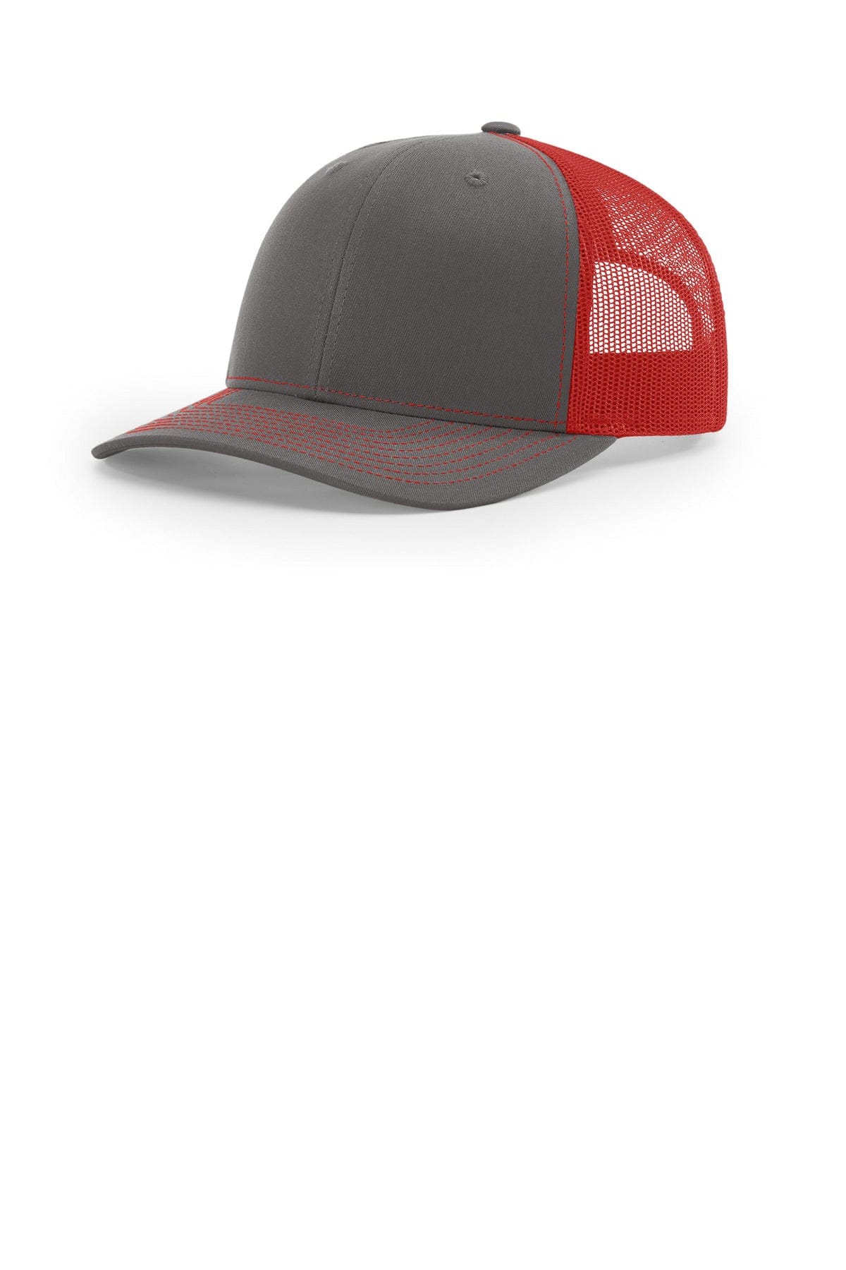 Richardson 112 OSFA / Charcoal/ Red Richardson Trucker Cap 112