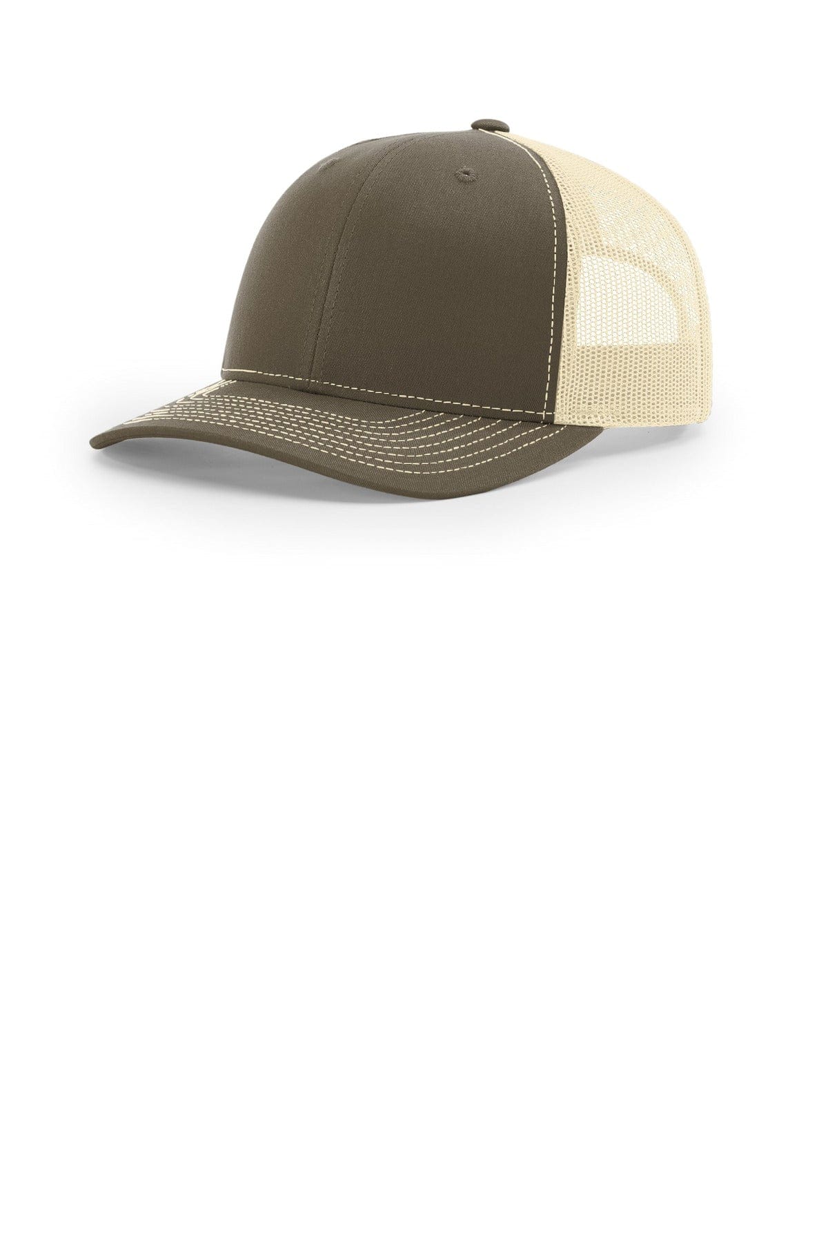 Richardson 112 OSFA / Chocolate Chip/ Birch Richardson Trucker Cap 112