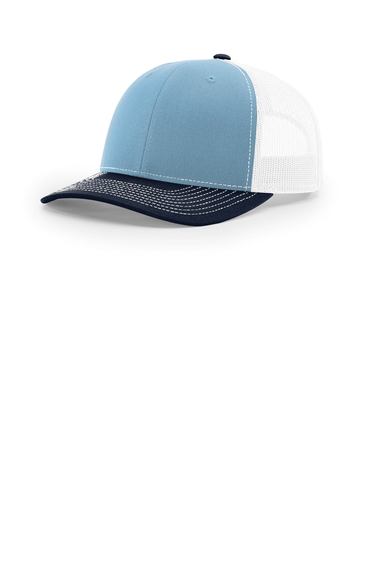 Richardson 112 OSFA / Columbia Blue/ White/ Navy Richardson Trucker Cap 112