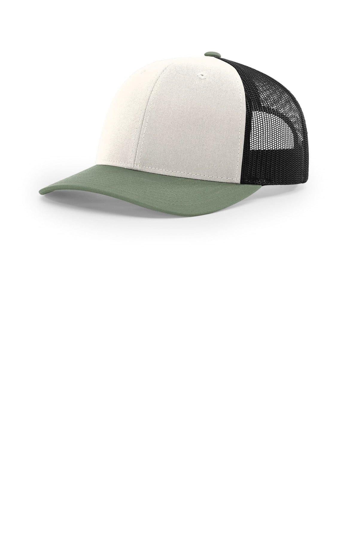 Richardson 112 OSFA / Cream/ Black/ Loden Richardson Trucker Cap 112
