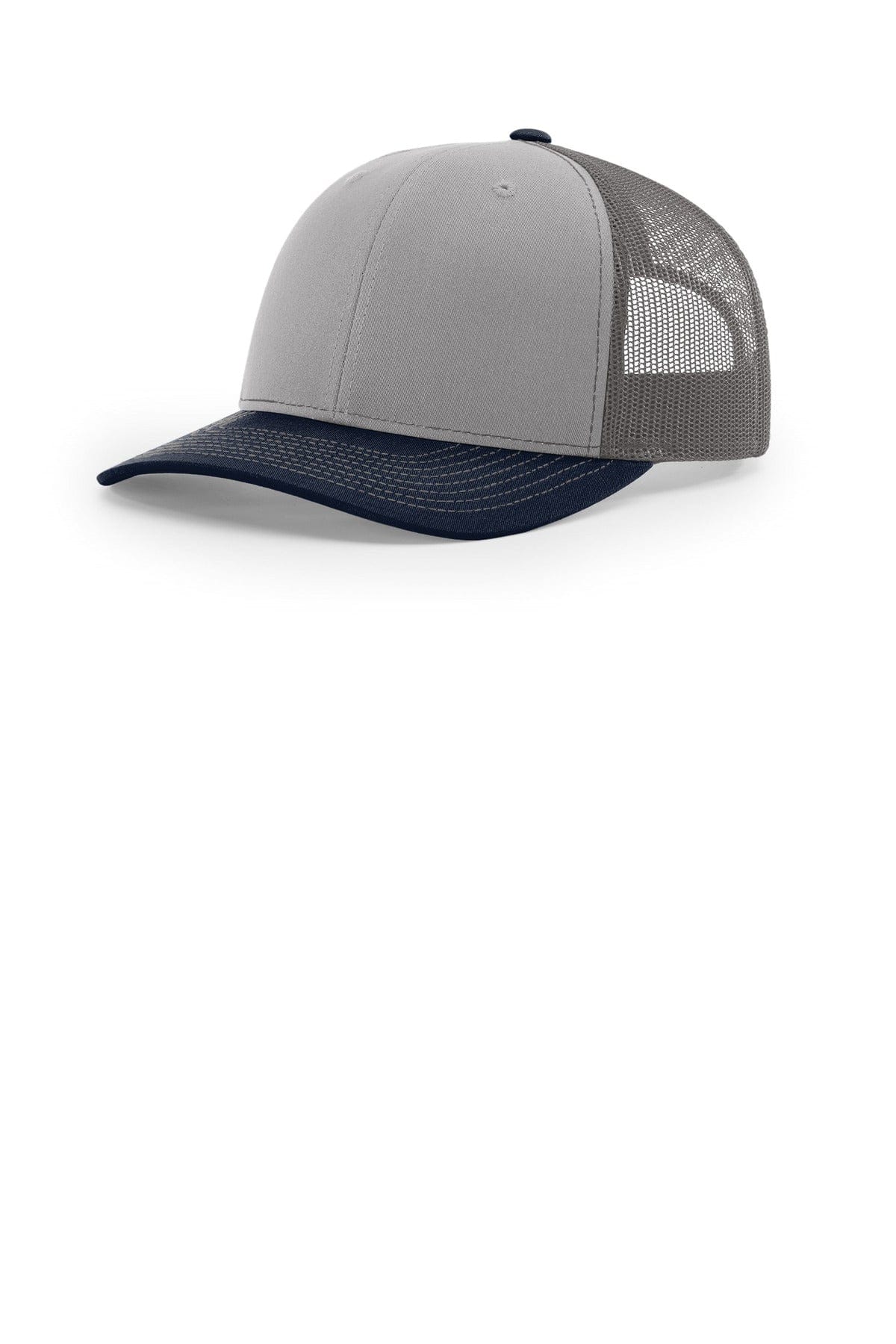 Richardson 112 OSFA / Grey/ Charcoal/ Navy Richardson Trucker Cap 112