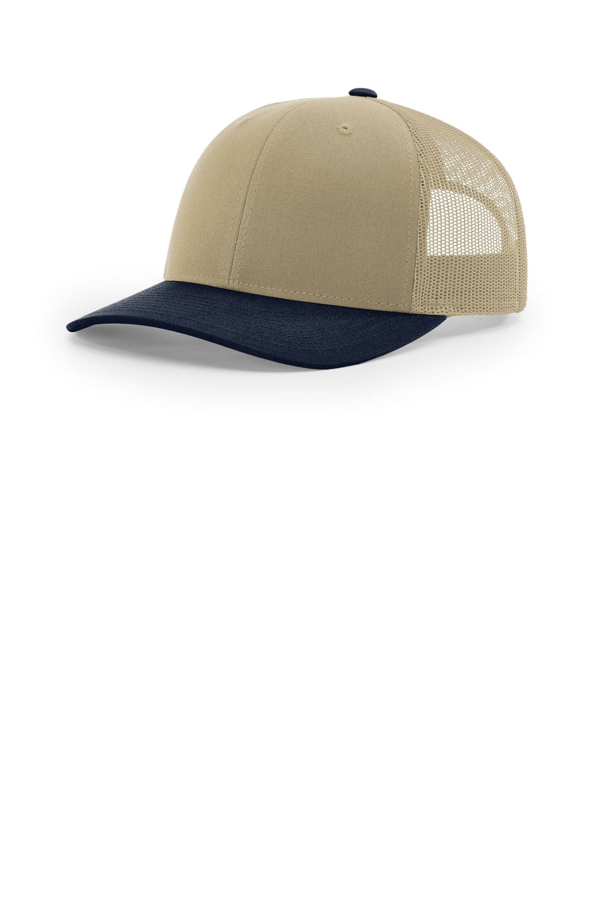 Richardson 112 OSFA / Khaki/ Khaki/ Navy Richardson Trucker Cap 112