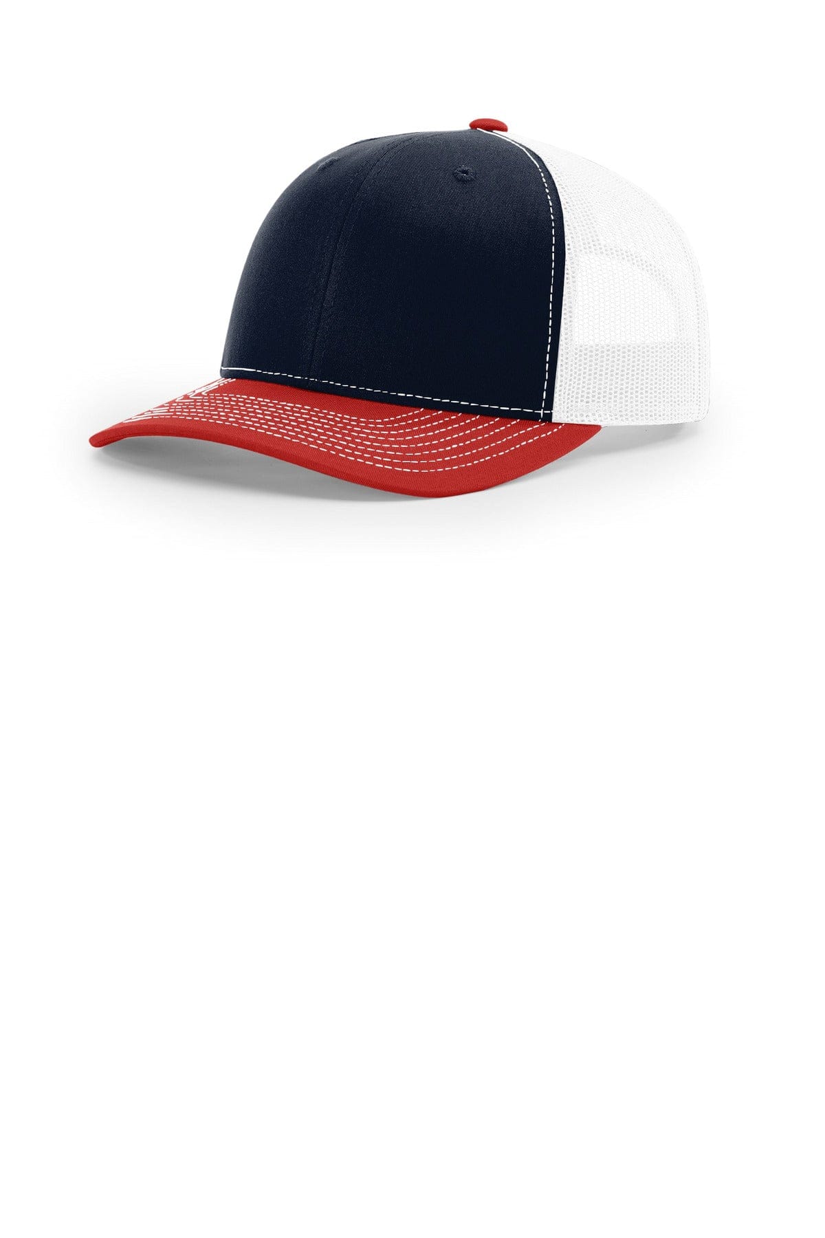 Richardson 112 OSFA / Navy/ White/ Red Richardson Trucker Cap 112