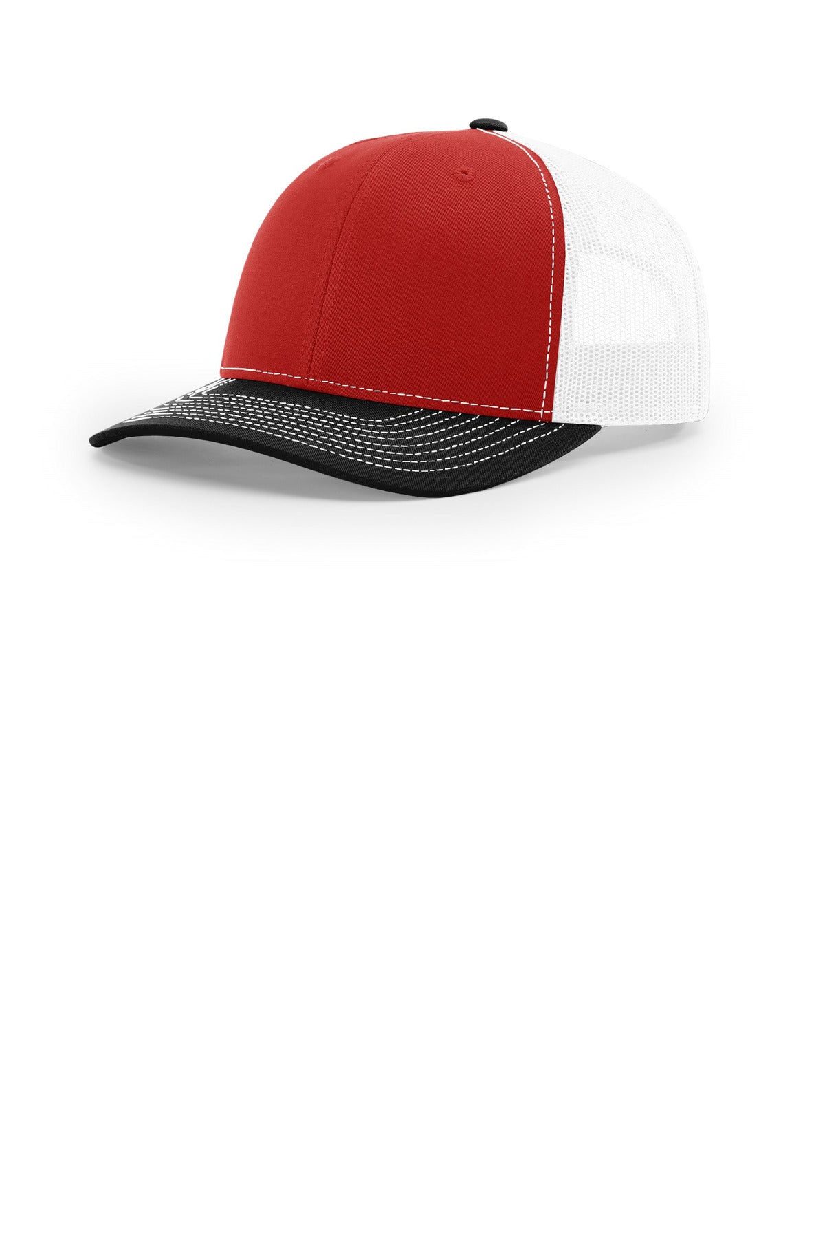 Richardson 112 OSFA / Red/ White/ Black Richardson Trucker Cap 112