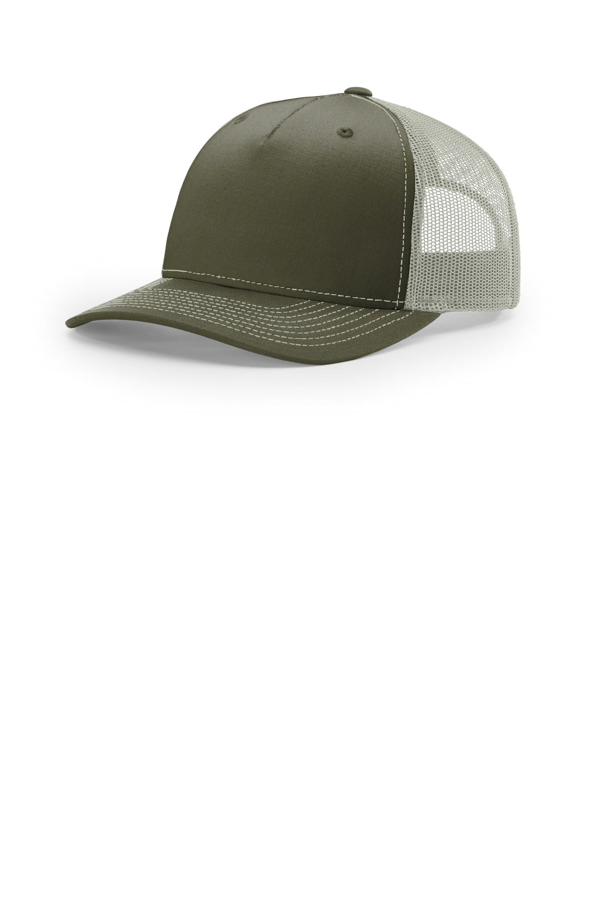 Richardson Five-Panel Trucker 112FP in Beetle/ Quarry