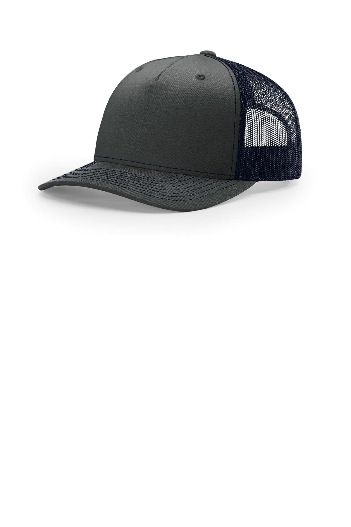 Richardson Five-Panel Trucker 112FP in Ombre Blue/ Navy