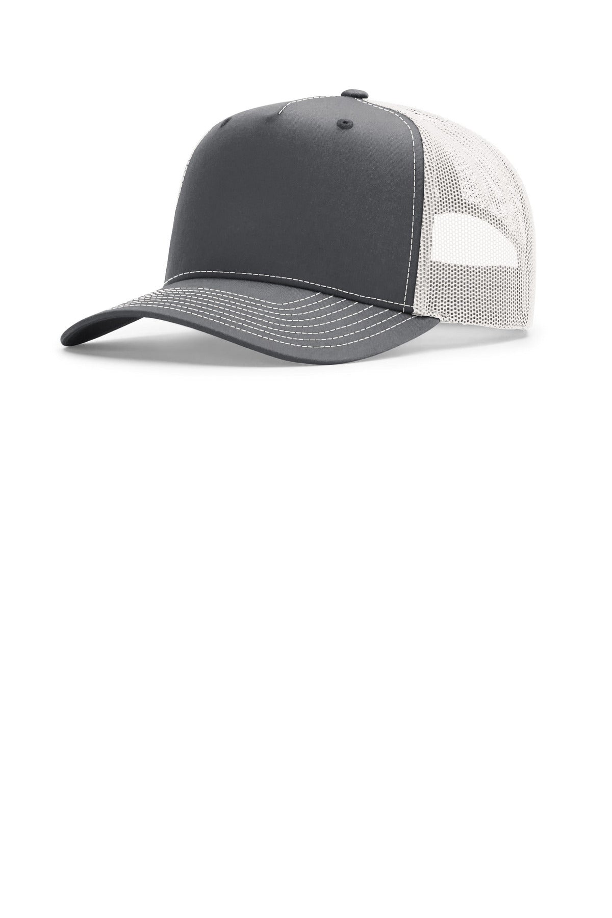 Richardson Five-Panel Champ Trucker 112FPC in Charcoal/ Ice Grey