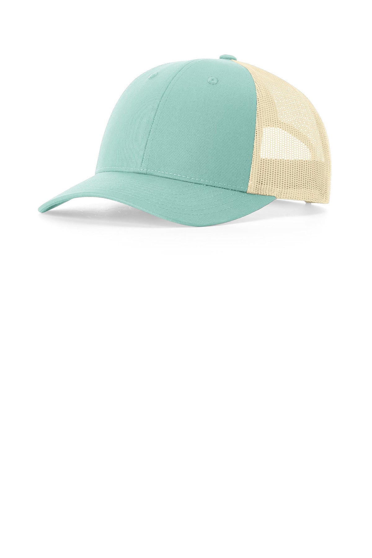 Richardson Low Pro Trucker 115 in Aruba Blue/ Birch