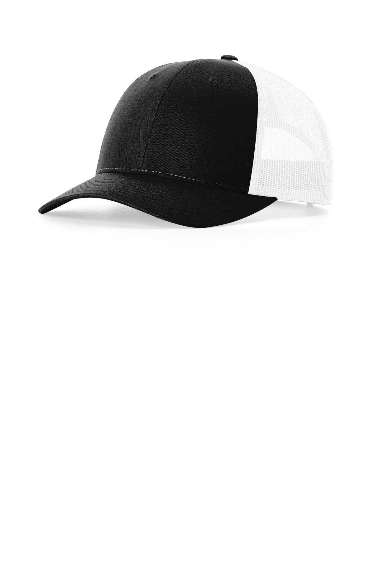 Richardson 115 M/L / Black/ White Richardson Low Pro Trucker 115