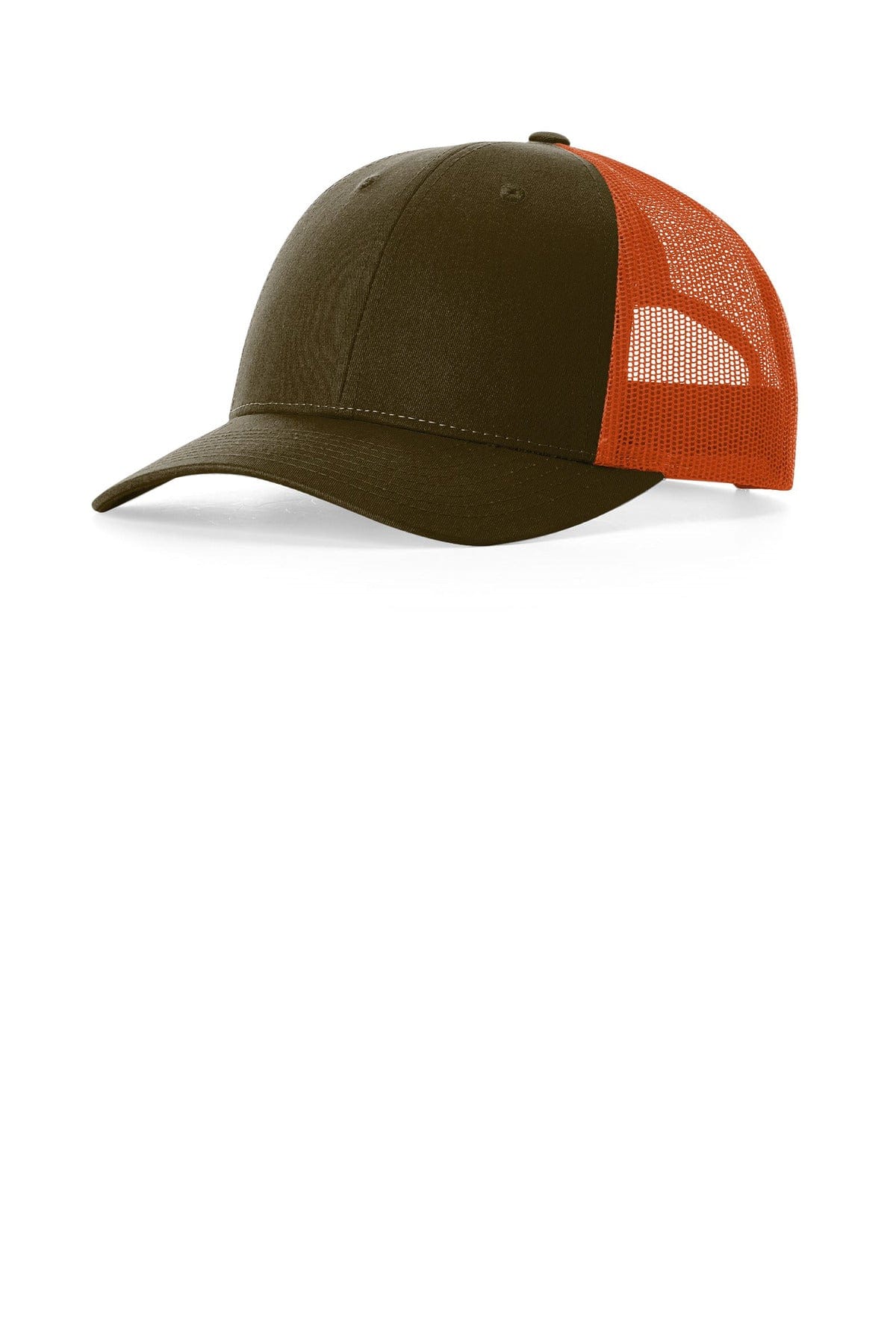 Richardson 115 M/L / Dark Loden/ Jaffa Orange Richardson Low Pro Trucker 115