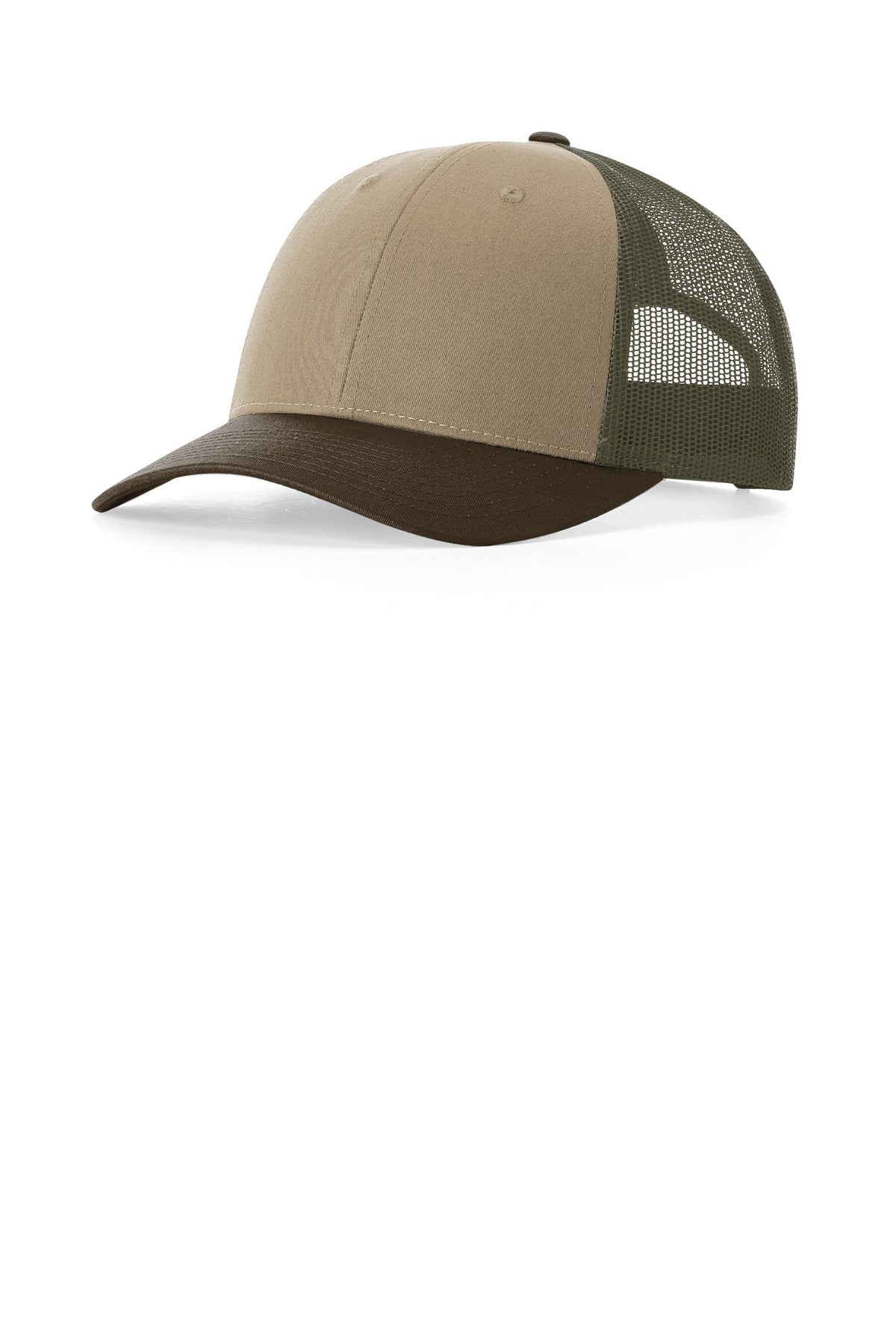 Richardson 115 M/L / Tan/ Loden/ Brown Richardson Low Pro Trucker 115