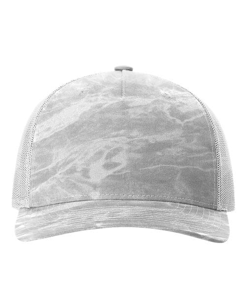 Richardson 12234 Adjustable / Mossy Oak Elements Bonefish/ Light Grey 112PFP-Five-Panel Printed Trucker Cap