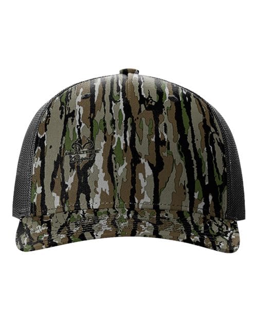 Richardson 12234 Adjustable / Realtree Original/ Black 112PFP-Five-Panel Printed Trucker Cap