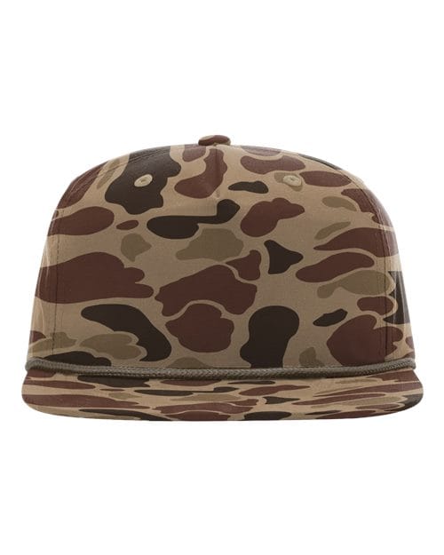 Richardson 15655 Adjustable / Bark Duck Camo/ Brown 256P-Printed Umpqua Cap