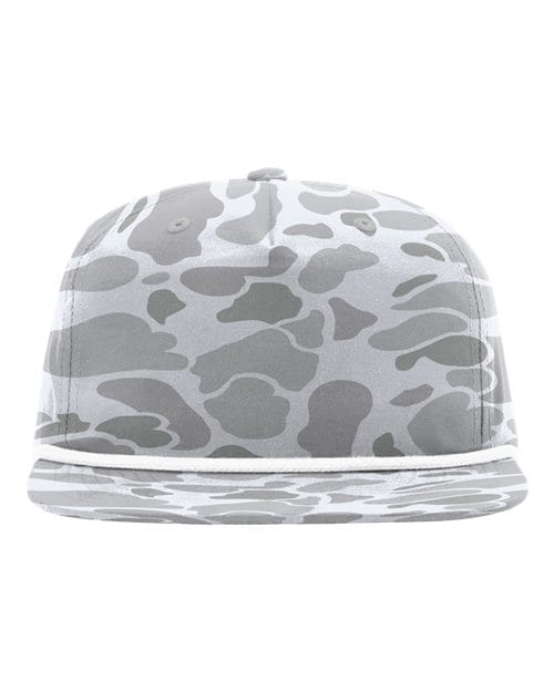 Richardson 15655 Adjustable / Blizzard Duck Camo/ White 256P-Printed Umpqua Cap