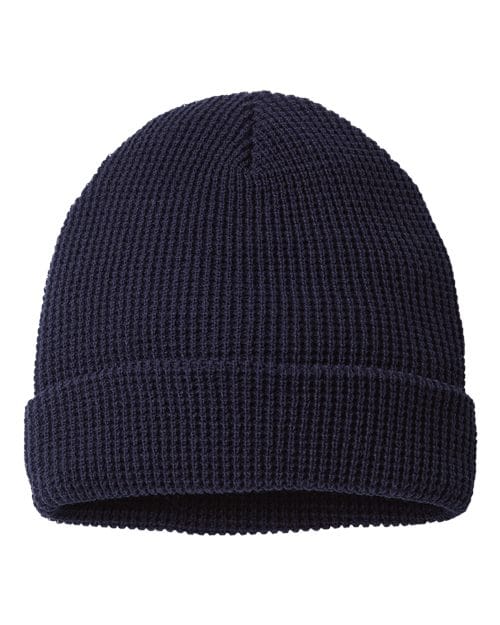Richardson 1664 Adjustable / Navy 146R-Waffle Cuffed Beanie