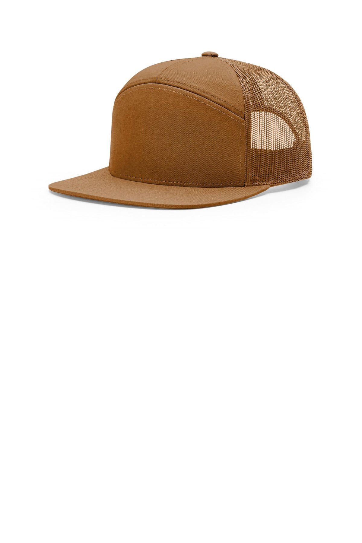 Richardson 168 OSFA / Caramel Richardson 7-Panel Trucker 168