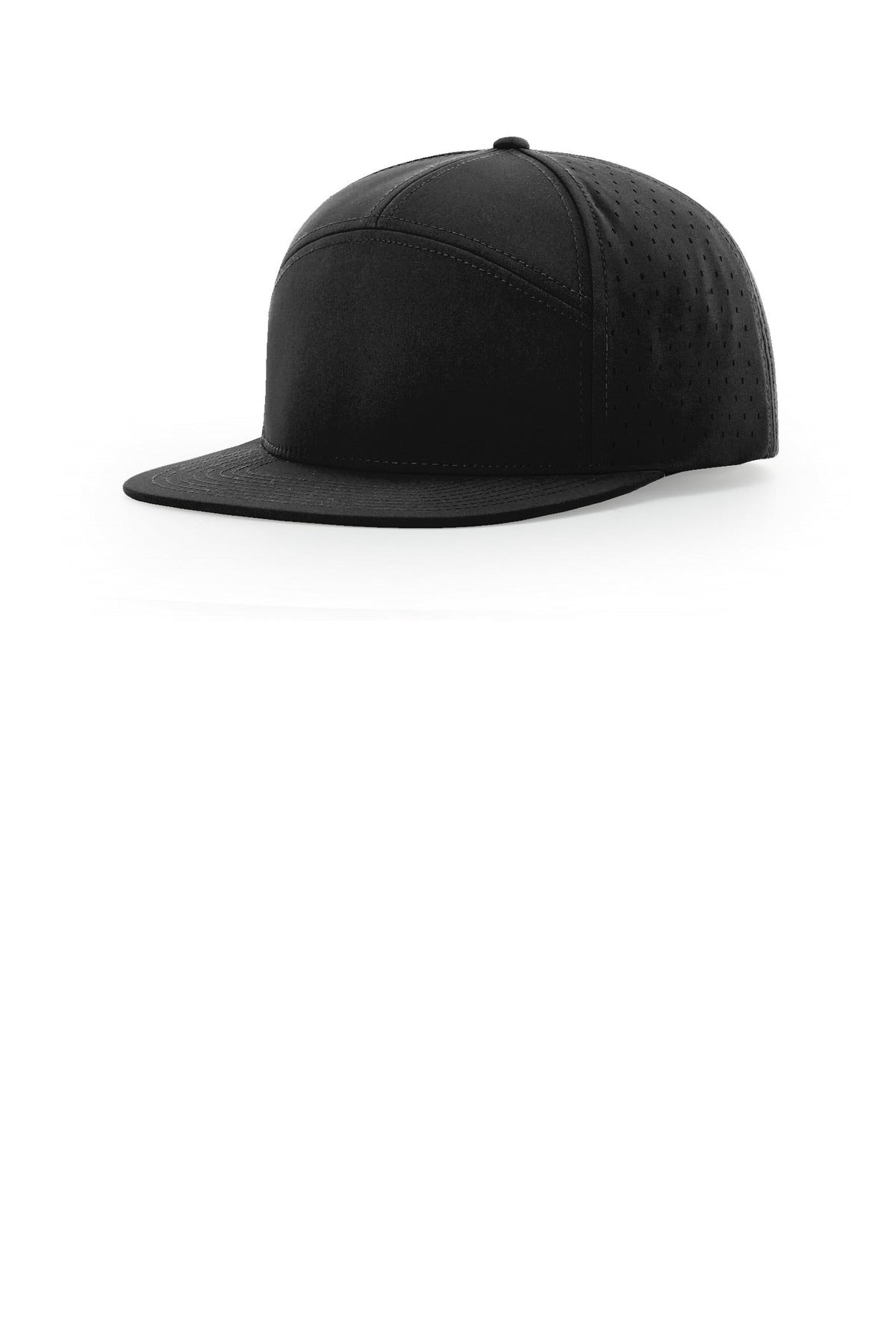 Richardson Cannon 7-Panel Flatbill 169 in Black