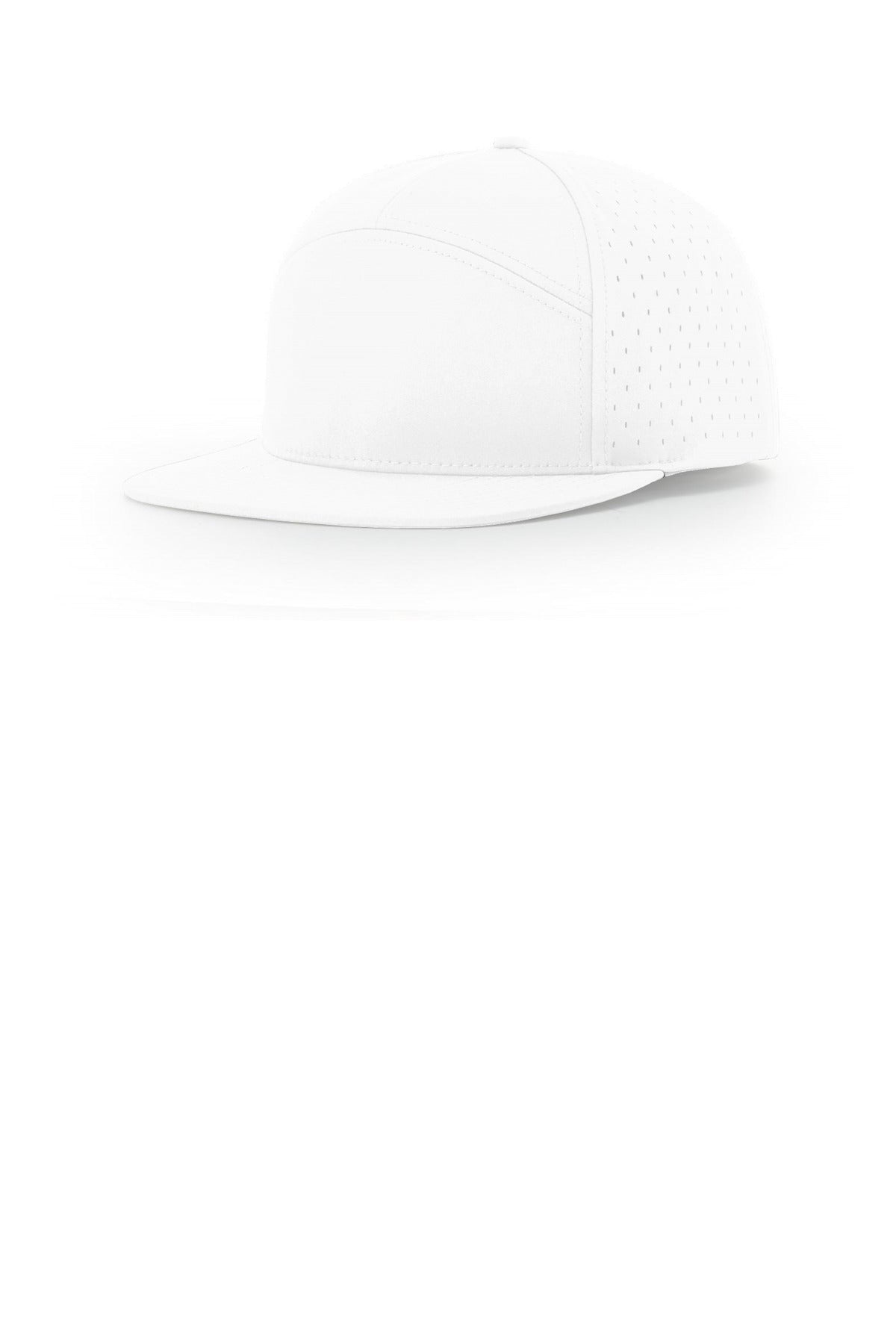 Richardson 169 OSFA / White Richardson Cannon 7-Panel Flatbill 169