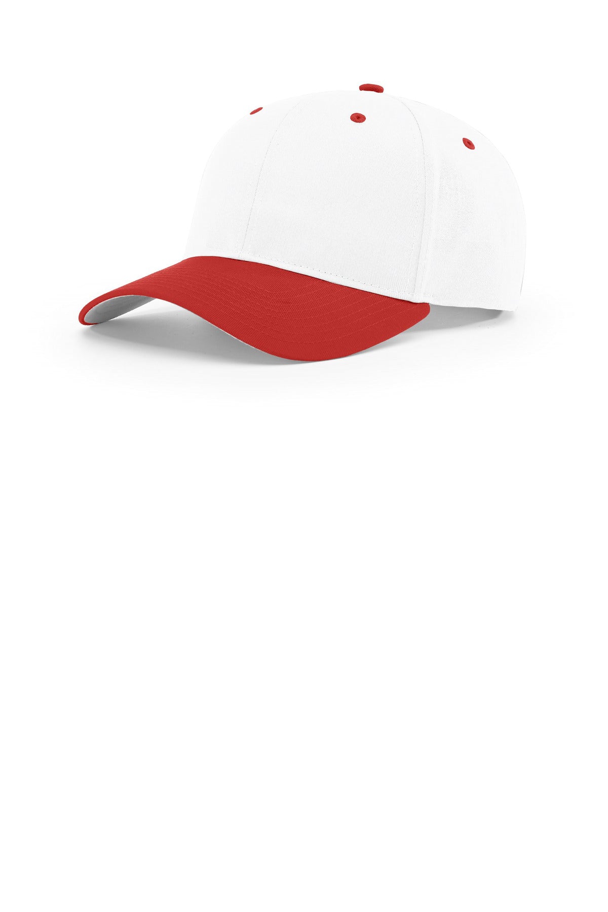 Richardson 212 SM / White/ White/ Red Richardson Pro Twill Snapback 212