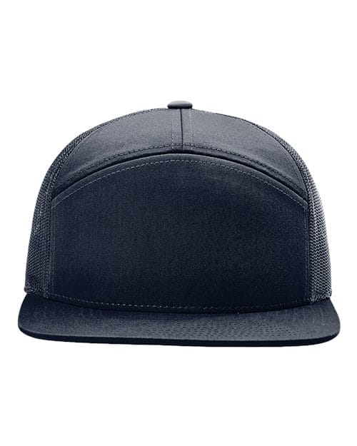 Richardson 2130 Adjustable / Navy 168-Seven-Panel Trucker Cap