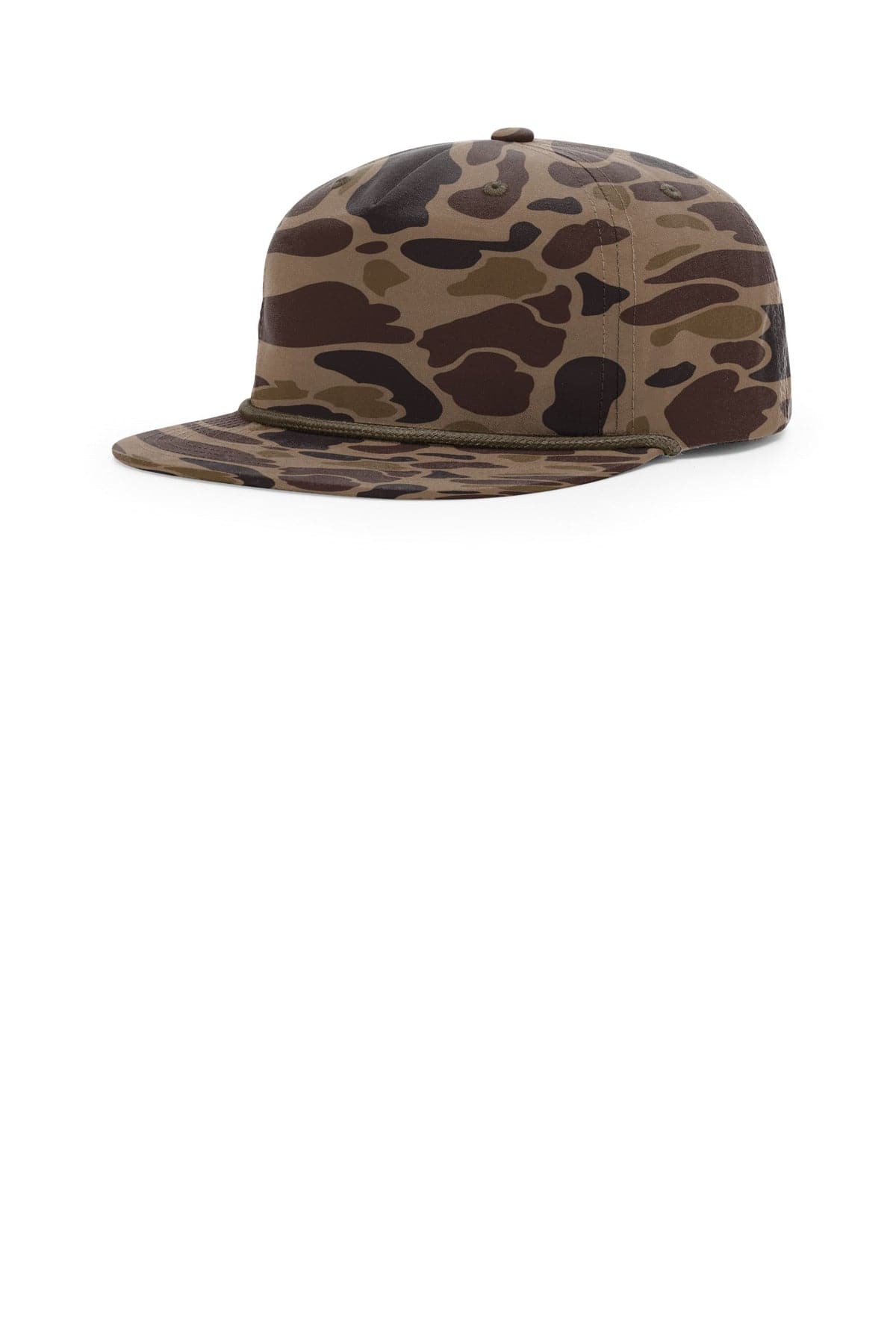 Richardson Printed Umpqua Gramps Cap 256P in Bark Duck Camo/ Brown