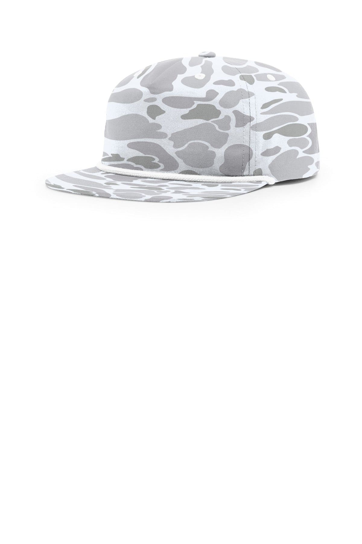 Richardson Printed Umpqua Gramps Cap 256P in Blizzard Duck Camo/ White