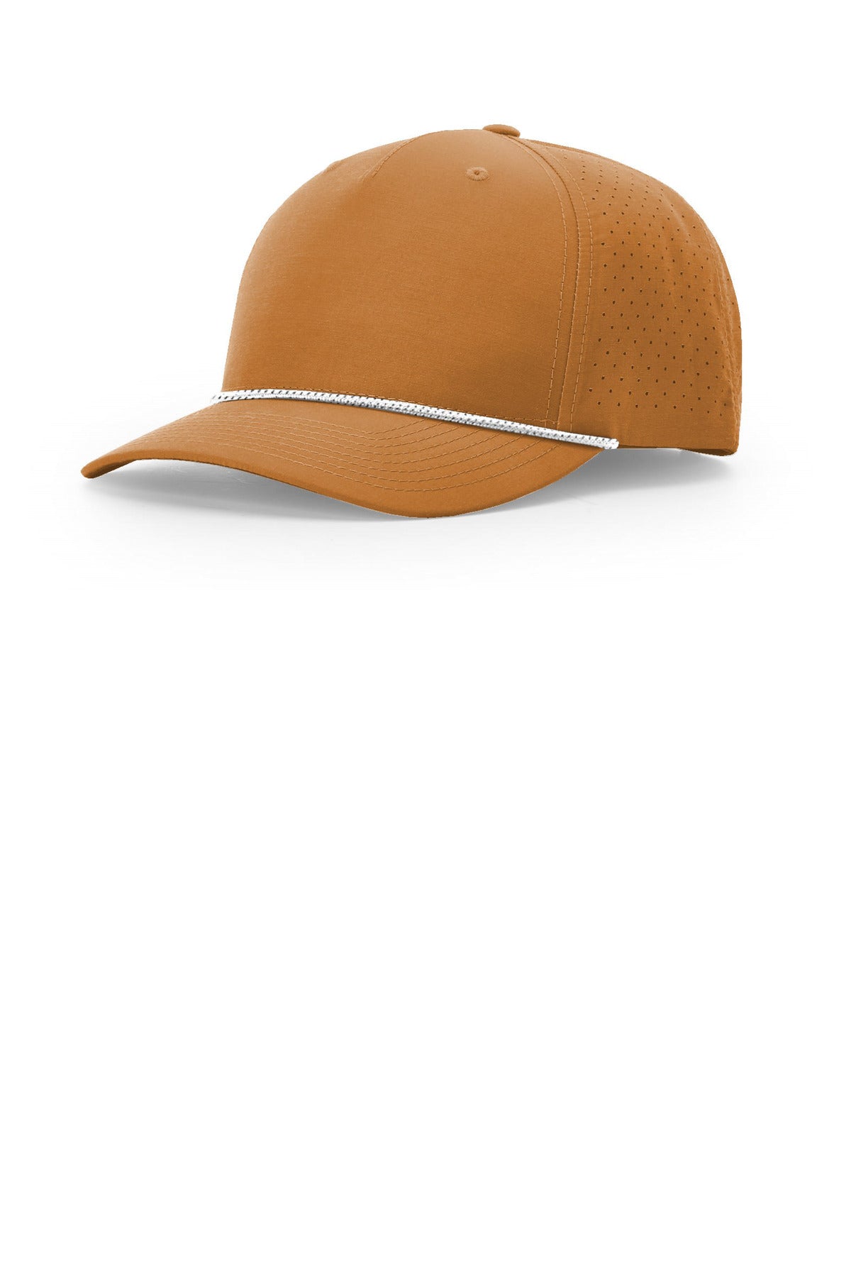 Richardson Laser Perf Performance Rope Cap 355 in Clay/ White Black