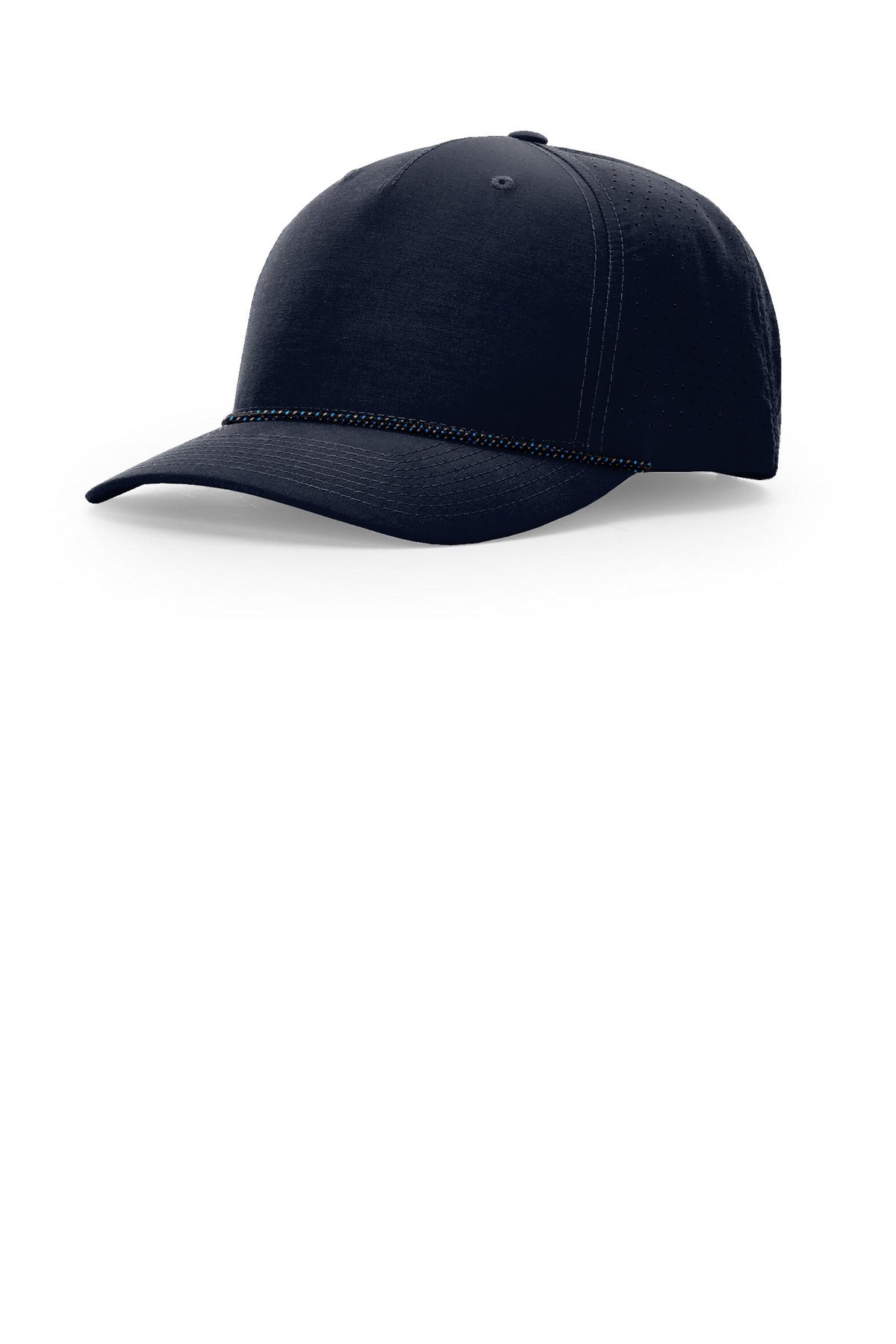 Richardson Laser Perf Performance Rope Cap 355 in Navy/ Midnight Navy Grey Blue