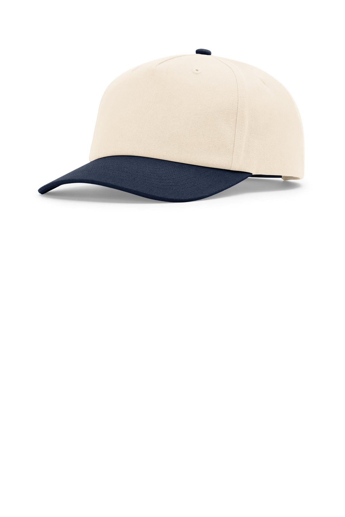 Richardson 356 OSFA / Cream/ Cream/ Navy Richardson 5-Panel Relaxed Gramps 356