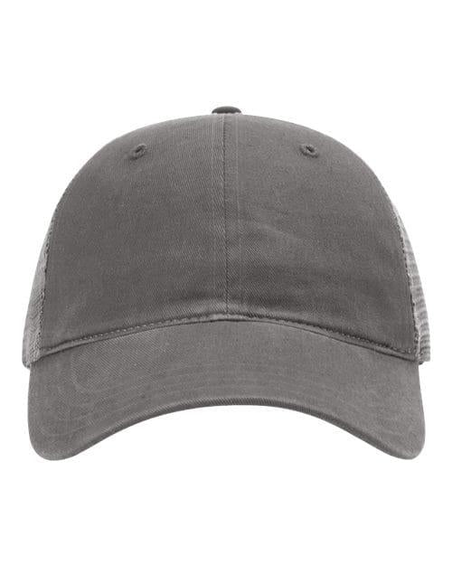 Richardson 4331 Adjustable / Charcoal 111-Garment-Washed Trucker Cap
