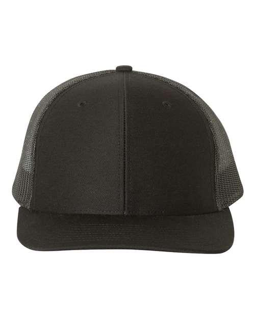 Richardson 4332 OSFM / Black 112-Snapback Trucker Cap