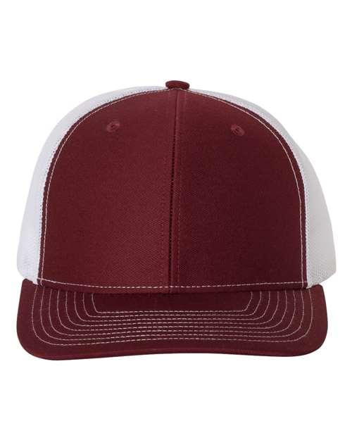 Richardson 4332 OSFM / Cardinal/ White 112-Snapback Trucker Cap