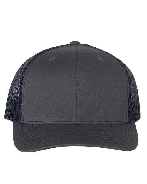 Richardson 4332 OSFM / Charcoal/ Navy 112-Snapback Trucker Cap