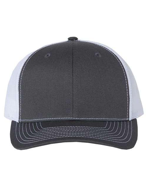 Richardson 4332 OSFM / Charcoal/ White 112-Snapback Trucker Cap