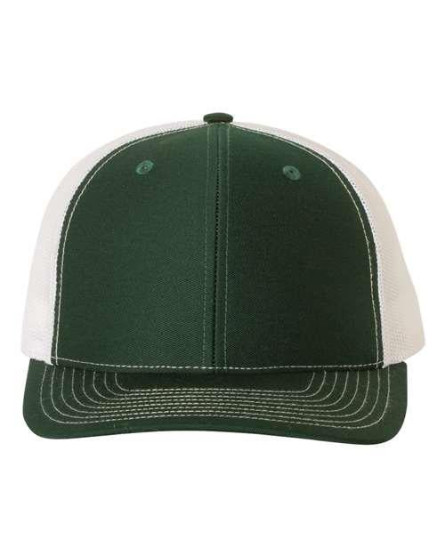Richardson 4332 OSFM / Dark Green/ White 112-Snapback Trucker Cap