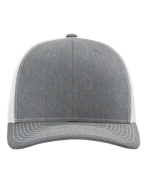 Richardson 4332 OSFM / Heather Grey/ Light Grey 112-Snapback Trucker Cap