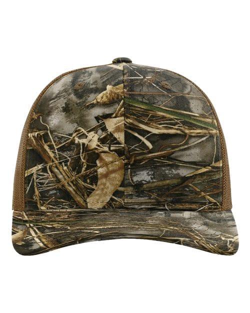 Richardson 5905 Adjustable / Realtree Max 7/ Buck 112P-Printed Trucker Cap