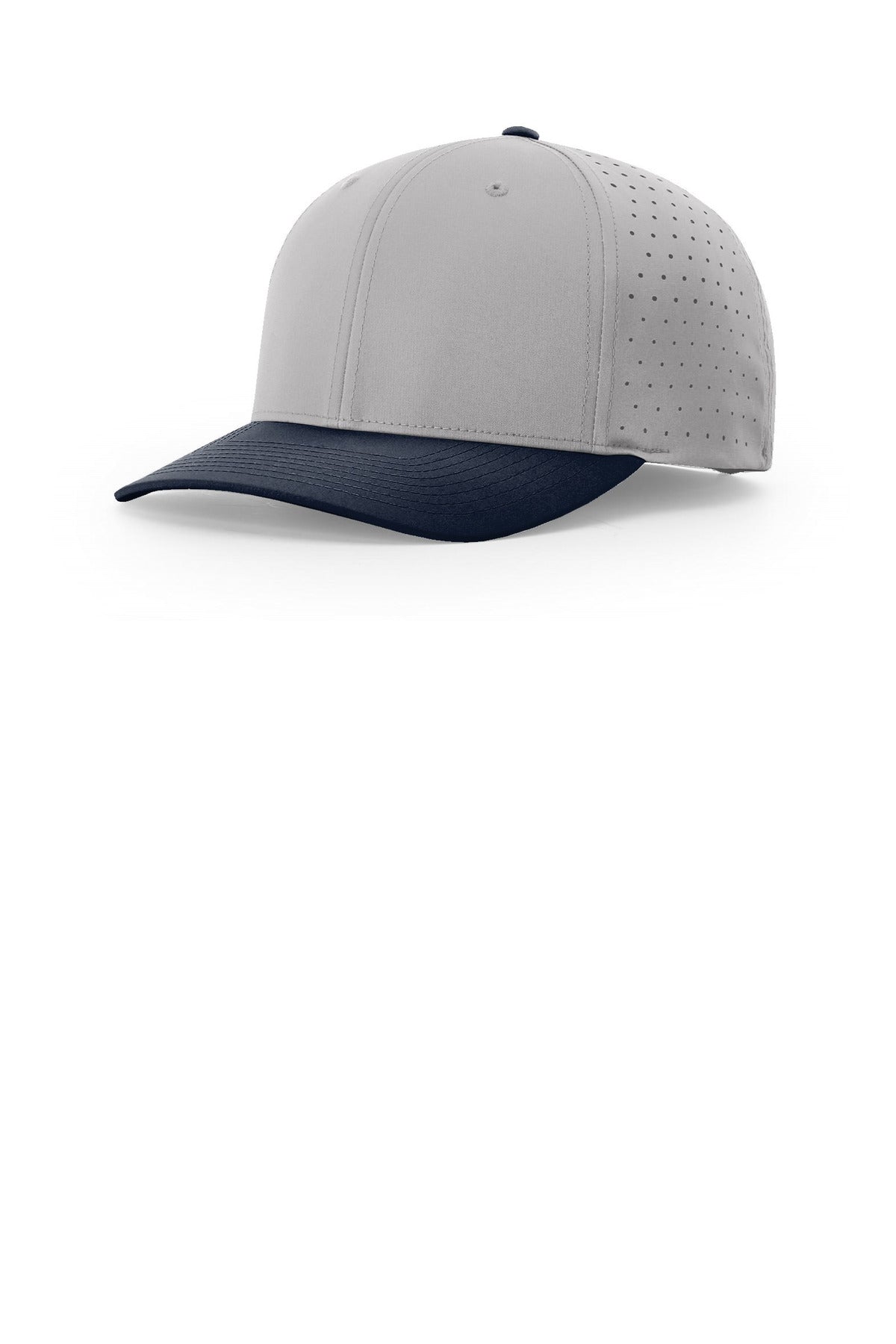 Richardson 632 M/L / Grey/ Grey/ Navy Richardson Laser Perf R-Flex Snapback 632