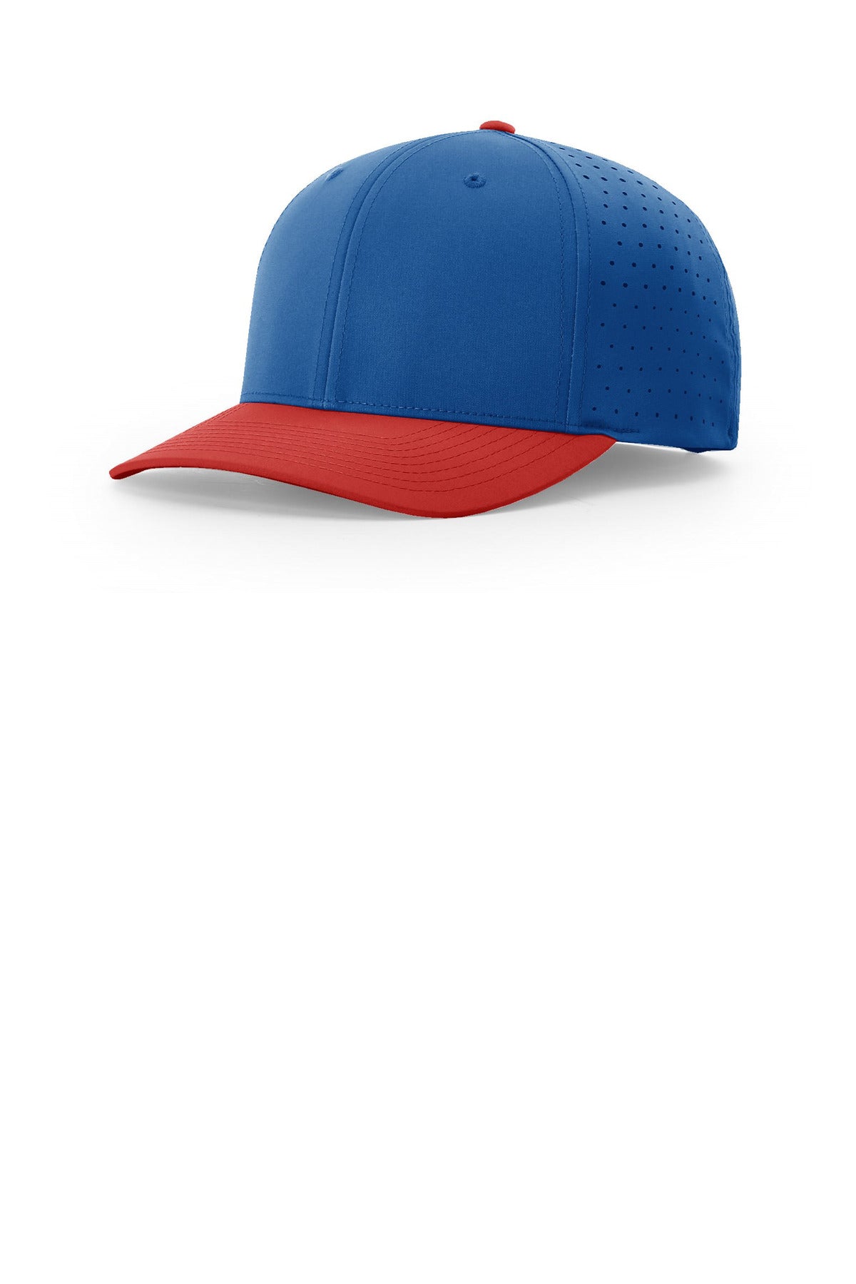 Richardson 632 M/L / Royal/ Royal/ Red Richardson Laser Perf R-Flex Snapback 632