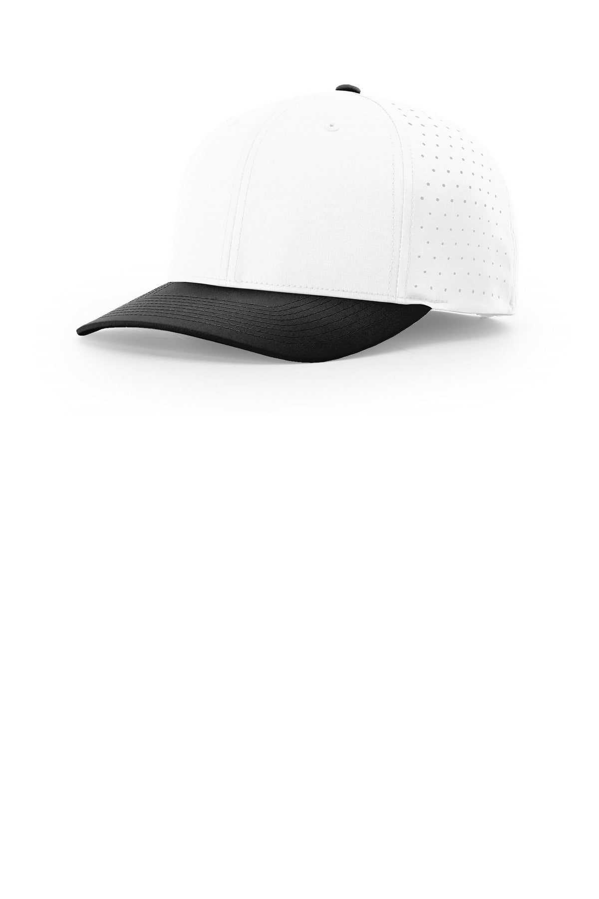 Richardson 632 M/L / White/ White/ Black Richardson Laser Perf R-Flex Snapback 632