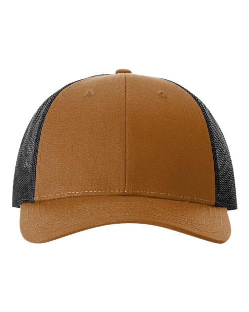 Richardson 6423 M/L / Carmel/ Black 115-Low Pro Trucker Cap