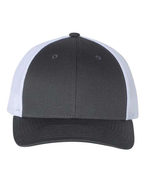 Richardson 6423 M/L / Charcoal/ White 115-Low Pro Trucker Cap