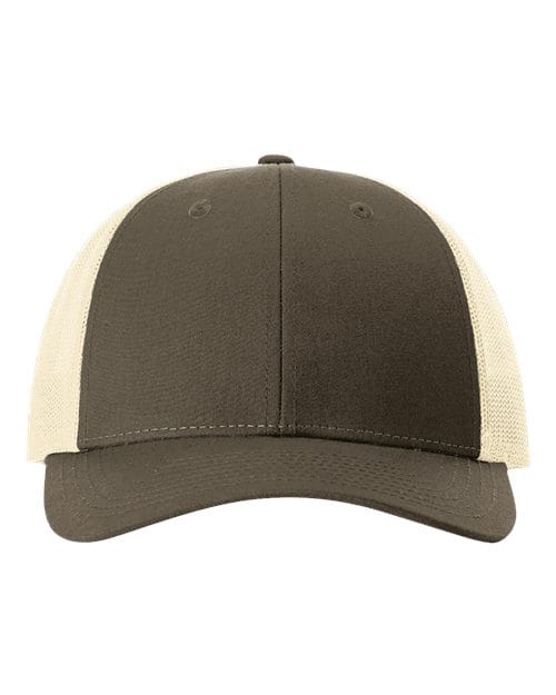 Richardson 6423 M/L / Chocolate Chip/ Birch 115-Low Pro Trucker Cap